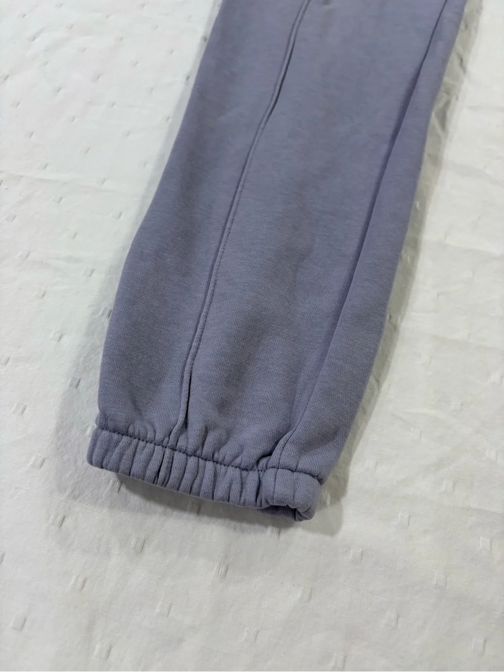 Nike Women Lavender Sportswear Trend Fleece Pintuck Jogger Pants Size XL